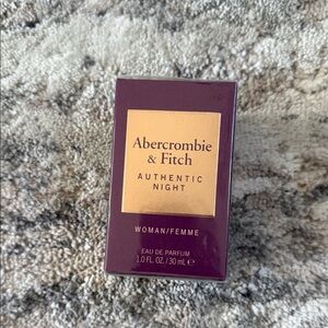 Abercrombie & Fitch Authentic Night Perfume - Purple and Gold